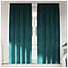 Tende con tende 2 pcs Verde scuro 140 x 225 cm Velluto - Foto miniatura 2