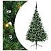 Albero di Natale artificiale con luci integrate Verde 180 cm - Foto miniatura 1