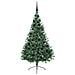 Albero di Natale artificiale con luci integrate Verde 180 cm - Foto miniatura 4