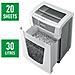 IQ Office Pro distruggi documenti Triturazione incrociata 55 dB 23 cm Bianco - Foto miniatura 8