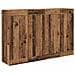 Mobile a muro 2 pcs Legno vecchio 69,5 x 34 x 90 cm - Foto miniatura 5
