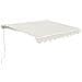 Tenda Da Sole Monoblocco Bianca Vecchio 2,5m X 2m Tela Beige - Foto miniatura 3