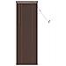 Tenda Veneziana Marrone Scuro con Motivo 150 x 40 cm PVC - Foto miniatura 1