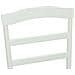 Sedia da pranzo 2 pcs Bianco Legno di gomma solido - Foto miniatura 9