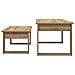 Set di Tavolini da Caffè 2 pcs Rovere artigianale - Foto miniatura 9
