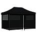 Tenda Party Nero 292 x 440 x 315 cm Tessuto Oxford - Foto miniatura 1