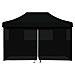 Tenda Party Nero 292 x 440 x 315 cm Tessuto Oxford - Foto miniatura 4