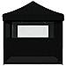 Tenda Party Nero 292 x 440 x 315 cm Tessuto Oxford - Foto miniatura 6
