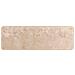Runner Tappeto MARSA Beige 100 x 350 cm Poliestere e PVC - Foto miniatura 1