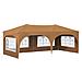 Tenda per feste a pop-up 575 x 288 x 245 cm Beige - Foto miniatura 1