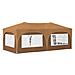 Tenda per feste a pop-up 575 x 288 x 245 cm Beige - Foto miniatura 7