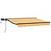 Cornice per Tenda Manuale con LED Sabbia 3,5 x 2,5 m - Foto miniatura 1