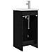 Mobile da bagno con lavabo Rovere Nero 42 x 40 x 84,5 cm - Foto miniatura 5
