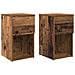 Armadietto per letto 2 pcs Legno antico 29 x 31,5 x 49 cm - Foto miniatura 1