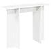Tavolo consolle Bianco 100 x 30 x 75 cm Legno ingegnerizzato - Foto miniatura 1