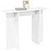 Tavolo consolle Bianco 100 x 30 x 75 cm Legno ingegnerizzato - Foto miniatura 3