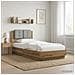 Struttura letto con testata Rovere Artigianale 80 x 200 cm - Foto miniatura 3