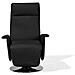 Poltrona Reclinabile In Pelle Sintetica Nera Prime - Foto miniatura 9