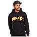 Felpa Con Cappuccio Thrasher Flame Logo Nero (s, Nero)  - Foto miniatura 1