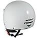 Piconet Casco Jet Frontino Moto Scooter Quad Custom Bianco Ece 22-05 Taglia M - Foto miniatura 3