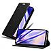 Custodia Compatibile Con Lg V50 In Nero Di Notte - Coperchio Protettiva Con Chiusura Magnetica, Funzione Stand E Tasca Per Le Carte - Foto miniatura 2