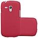 Custodia Compatibile Con Samsung Galaxy S3 Mini In Frosty Rosso - Hard Case Coperchio Protettivo In Frosted Look Contro I Graffi E Gli Urti - Foto miniatura 4