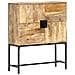 Credenza 80x30x100 cm in Legno Massello di Mango - Foto miniatura 1