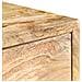 Credenza 80x30x100 cm in Legno Massello di Mango - Foto miniatura 7