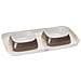 Vassoio Glam Tray Con Ciotole Cani Gatti Colorate Facile Pulizia - Foto miniatura 1
