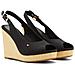 Scarpa Donna Iconic Elena Sling Back Sandal Black Fw0fw04789bds. 37 - Foto miniatura 1