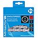 Catena 1/2 X 1/8 Di Pollice 112 Maglie 1s Argento Antiruggine - Foto miniatura 2