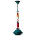 Lampada A Sospensione Decò H87 C2512-vpe Colore Blu Petrolio - Foto miniatura 1