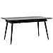 Tavolo Da Pranzo Estendibile 160/200 X 90 Cm Nero Maldon - Foto miniatura 7
