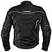 Giacca Mesh Traforato Traspirante Tessuto Tecnico Moto Touring Sport Nero M - Foto miniatura 2