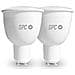 Aura 450: 2 Lampadine Led Wi-fi Gu10, 5,5 W, 450 Lm, Illuminazione Intelligente, Luce Bianca Dimmerabile, Luce Di Colore Dimmerabile, Controllo Remoto App Iot, Alexa, Google - Foto miniatura 3