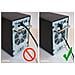 Cavo Patch Cat 6a 1x Angolato A 90°, U / utp, Nero - Foto miniatura 2