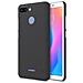 Custodia Frosted Shell Posteriore Rigida Antiscivolo Per Xiaomi Redmi 6 Black - Foto miniatura 3