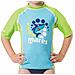 Rash Guard Manica Corta Bambino Azzurro M - Foto miniatura 2