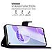 Custodia Compatibile Con Oneplus 9rt 5g In Lilla Scuro Fiore - Coperchio Protettivo In Design Floreale Con Chiusura Magnetica, Funzione Stand E Slot Per Carte - Foto miniatura 4