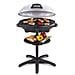 6789 barbecue per l'aperto e bistecchiera Barbecue /grill Kamado Zona cottura Elettrico Nero, Argento 2400 W - Foto miniatura 2