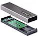 Box SSD M2 NVME - Adattatore USB-C 10Gbps a M. 2 NVMe /SATA - Case Esterno USB-C (3.0/3.1) in Alluminio per SSD M2 PCIe /SATA - Cavi USB-C /A inclusi - Compatibile con 2230/2242/2260/2280 - Thunderbolt 3 - Foto miniatura 2