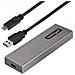 Box SSD M2 NVME - Adattatore USB-C 10Gbps a M. 2 NVMe /SATA - Case Esterno USB-C (3.0/3.1) in Alluminio per SSD M2 PCIe /SATA - Cavi USB-C /A inclusi - Compatibile con 2230/2242/2260/2280 - Thunderbolt 3 - Foto miniatura 1