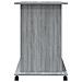 Scrivania Computer Grigio Sonoma 80x50x75 Cm Legno Multistrato - Foto miniatura 2