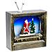 Decoro 59771 Tv Brunita Con Acqua Glitter Led Marrone - Foto miniatura 1