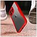 Cover Iphone 14 Pro Max Retro Plexiglass Fronte Polimero Bordo Rosso - Foto miniatura 3
