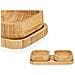Set Da Aperitivo Marrone Bambù (12 Unità) - Foto miniatura 2