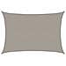 Vela Parasole 160 G/m Rettangolare Grigio Chiaro 3x4 M In Hdpe - Foto miniatura 2