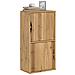 Armadietto Laterale Odda 40x24x79 Cm In Legno Massello Di Pino - Foto miniatura 1