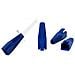 Knickschutztlle Fr Rj45 Stecker, Krzbar, Blau Aus Pvc 95a, Fr Kat. 5, Kat. 6 Oder Kat. 6a Rj45 Stecker, - 1 Stck (mp0059) - Foto miniatura 1
