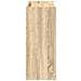 Scarpiera Rovere Sonoma 60x25x62 cm in Legno Multistrato - Foto miniatura 5